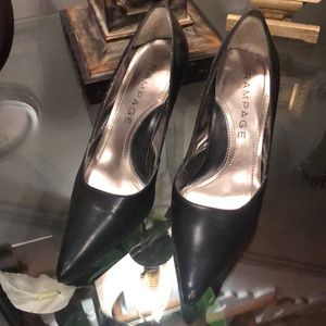 Rampage EUC Black 3” heels. Sz 6. No box